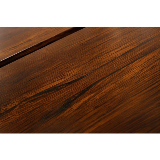 Brazilian Modern Rosewood Credenza With Sculptural Drawers by Jean Gillon, Brazil, 1960s For Sale - Image 13 of 18