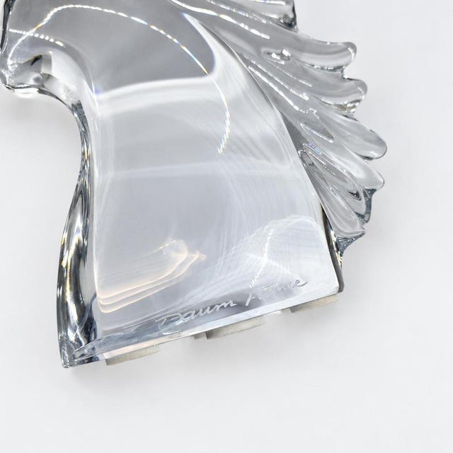 Horse Head Sculpture from Daum For Sale - Image 5 of 9