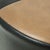 Vintage Brown 2-Tone Skai Ottoman, 1960s For Sale - Image 11 of 12