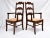 English Late 20th Century European Ladder Back Folk Rush Seat Arm Chairs For Sale - Image 3 of 11