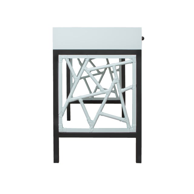 Not Yet Made - Made To Order Tiffany Writing Desk - Light Blue For Sale - Image 5 of 9