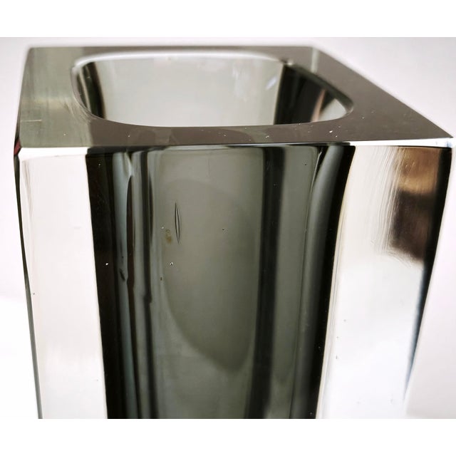 Large Murano Sommerso Glass Vase from Alessandro Mandruzzato, 1970s For Sale - Image 14 of 18