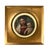 This elegant Italianate giltwood frame houses a classical Madonna and Child print, inspired by Renaissance devotional...