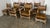 Mid 20th Century Set of Eight Spanish Colonial Leather Dining Chairs For Sale - Image 5 of 15