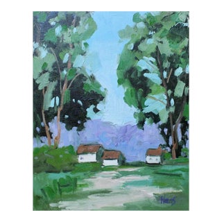 Contemporary Impressionist Landscape Oil Painting For Sale