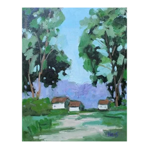 Contemporary Impressionist Landscape Oil Painting