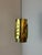Gold Pendant Light with Brass Leaves by Svend Aage Holm Sørensen For Sale - Image 8 of 11