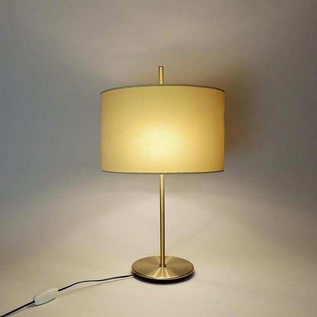 Table Lamp with Silk Lampshade from Staff Leuchten, 1960s For Sale - Image 13 of 14
