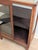 Antique Mission Oak Showcase Store Display Cabinet Bookcase With Sliding Doors For Sale In Raleigh - Image 6 of 18