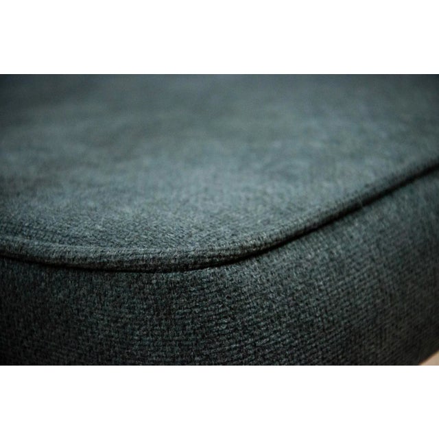 Set of GFM-87 Beech and Fabric Armchairs by Juliusz Kędziorek for Gościcińskie Fabryki Mebli, 1960s For Sale - Image 12 of 13