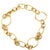 Vintage Italian 18k Gold Modernist Open Link Necklace For Sale In Miami - Image 6 of 10