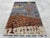 Textile Gabbeh Sunset Landscape Rug, Hand-Knotted Wool, 2x3, Blue & Rust For Sale - Image 7 of 12