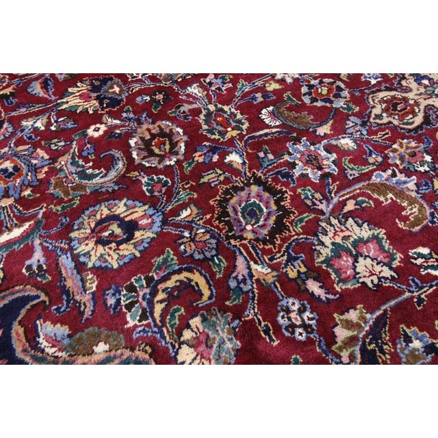 Middle Eastern Hand-Knotted Rug For Sale - Image 9 of 11