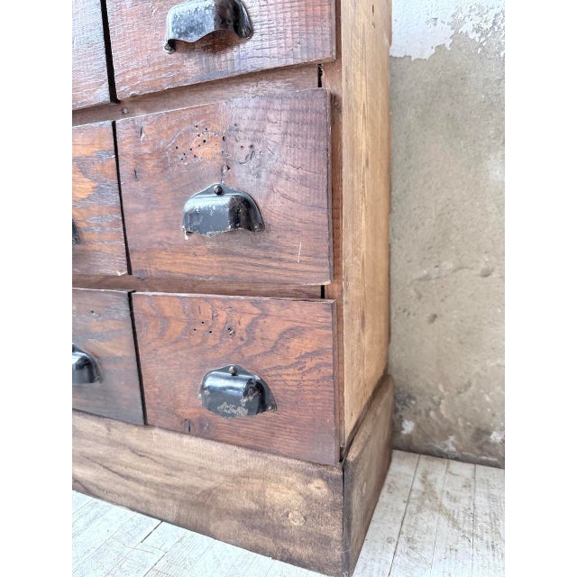 Oak Workshop Credenza, 1950 For Sale - Image 16 of 18