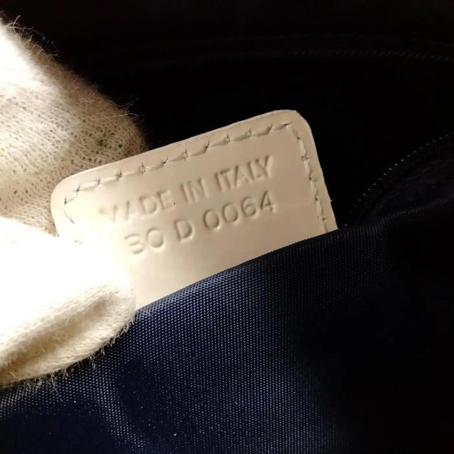 Textile 2000s Christian Dior Oblique Monogram Navy Blue Crossbody Bag For Sale - Image 7 of 18
