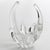 Enhance your private interior with this extraordinary Daum Nancy France bud basket crystal vase, a striking example of...