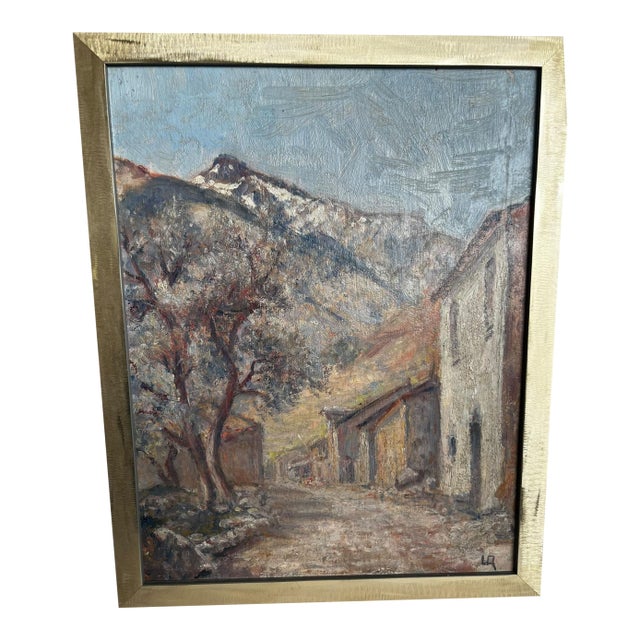 Late 19th Century Impressionist Oil Painting For Sale
