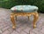 1970 European Artisan Louis XVI Gold Mint Beech Bench - 1 Pc For Sale - Image 4 of 6