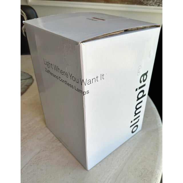 2020s Cordless Table Lamp Italian Zafferano Olimpia Indoor/Outdoor For Sale - Image 5 of 6