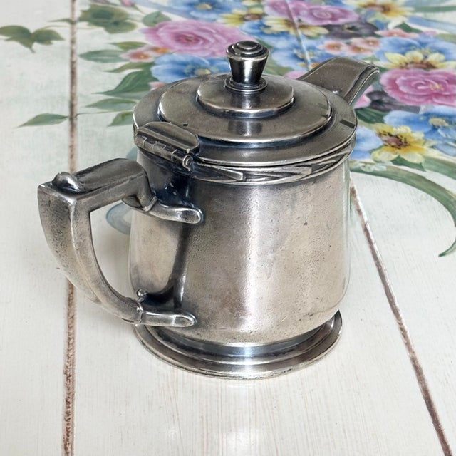 1940s 1940s Hotel Silver Teapot Biltmore Dayton For Sale - Image 5 of 9