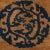 1900 - 1909 Antique Peking Blue and Copper Brown Wool Rug With Rare Kirin Designs For Sale - Image 5 of 9