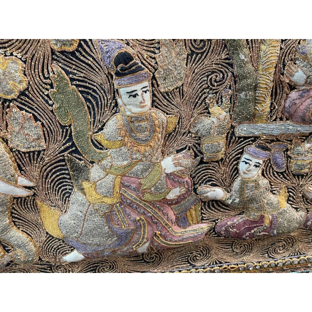 1970s Large Framed Kalaga For Sale - Image 5 of 8