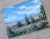 Quiet Places & Desertscapes — Nevada Desert Original oil painting by Haas, 12 x 9 unframed masonite, signed. A striking...