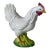 Italian White Ceramic Rooster For Sale