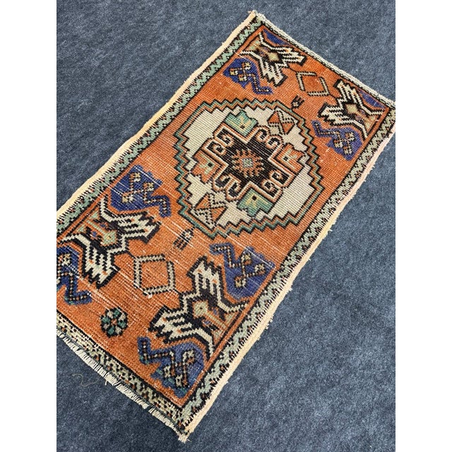 Early 21st Century Turkish Yastik Rug 1'6" x 2'9" For Sale - Image 5 of 5