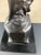 Striking large-scale bronze sculpture inspired by the iconic Spirit of Ecstasy, the legendary hood ornament created for...
