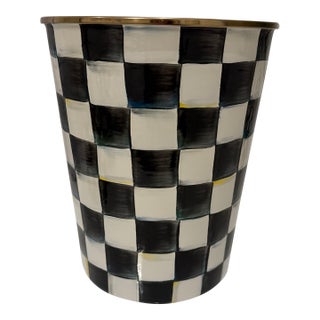 Mackenzie Childs Waste Basket For Sale