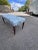Wood Newly Upholstered English Bench For Sale - Image 7 of 9