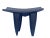 Wood Rustic African Senufo Stool / Table I Coast 24" W For Sale - Image 7 of 9
