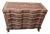 Vintage Maitland-Smith Hand-Painted Serpentine Three-Drawer Chest – Designer Accent Dresser For Sale