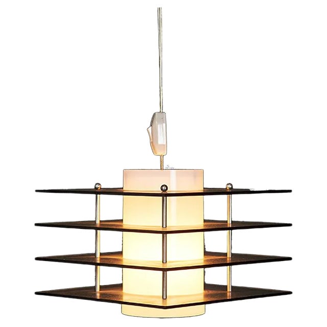 Vintage Space Age Danish Pendant Lamp, 1970s For Sale