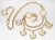 This is part of Chairish’s Costume Jewelry assortment. 1980's goldtone Italian chain belt from Neiman Marcus. Hearts have...