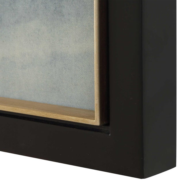 Wood Landslide Framed Abstract Print For Sale - Image 7 of 8