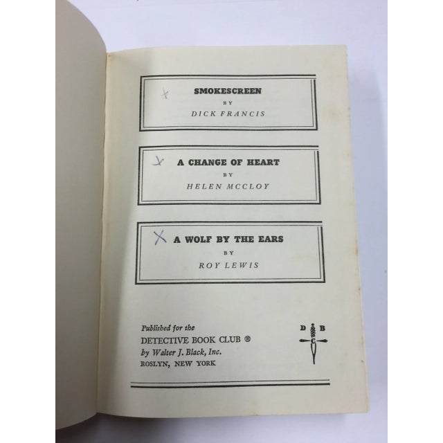 Mid-Century Modern McCloy Francis Lewis 1973 Detective Book Club For Sale - Image 3 of 5
