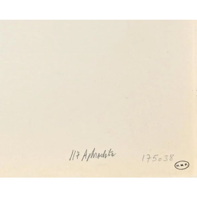 S. Dalì, "Aphrodite", Heliogravure and dry-point. Paris, Argillet. 1963-65. Image dimensions 49,2 x 39,7 cm. Beautiful...