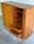 Teak Tambour Door Highboy Dresser Cabinet by Bernhard Pedersen Denmark Mid-Century 1960s For Sale - Image 9 of 10