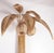 Large Rattan Palm Tree Sconces, 1980s, Set of 2 For Sale - Image 4 of 7