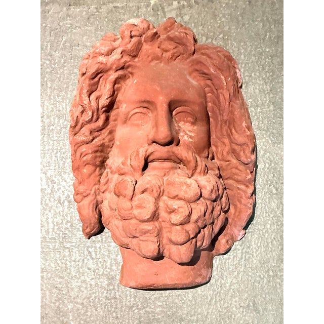 Vintage Terracotta Wall Sculpture For Sale - Image 11 of 12
