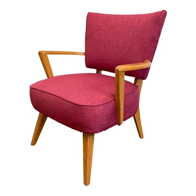 Mid-Century Modern Heywood Wakefield Attributed Armchair For Sale