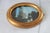 Vintage Italian Oval Framed Landscape Wall Hanging For Sale In Milwaukee - Image 6 of 8