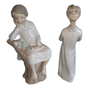 Two Vintage Lladro Figurines