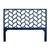 Not Yet Made - Made To Order Silas Platform Bed King - Navy For Sale - Image 5 of 12