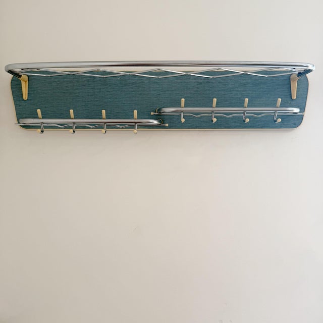 Vintage Coat and Hat Wall Rack, 1970s For Sale - Image 3 of 6