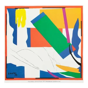 1987 After Henri Matisse for Verve "Souvenir D'Oceanie", Second Edition Full-Color Print