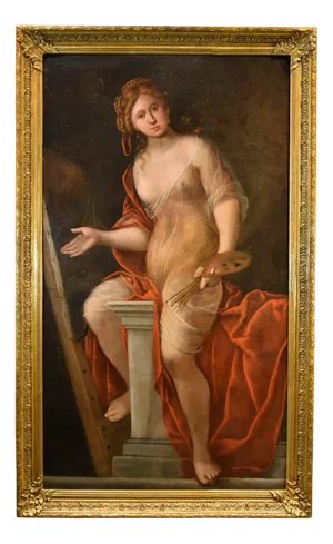 Mattheus Terwesten, Portrait Allegory of Woman Terwesten, 1700, Oil on Canvas
