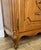 Gold Vintage Louis XVI French Oak Display Cabinet For Sale - Image 8 of 13